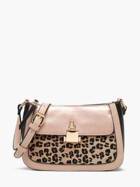Cross Body Tas Leopard Lulu castagnette Beige leopard TWIGGY